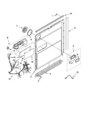 Door and latch parts