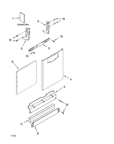Door and panel parts