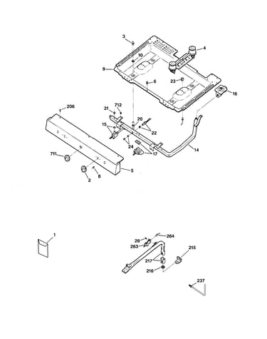 Gas & burner parts