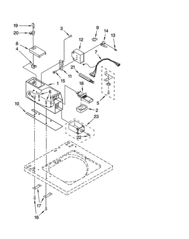 Meter case parts
