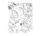 Kenmore Elite 11087892601 bulkhead parts diagram