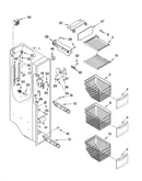 Freezer liner parts