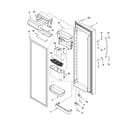 Kenmore Elite 10657714700 refrigerator door parts diagram