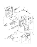 Dispenser front parts
