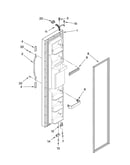 Freezer door parts