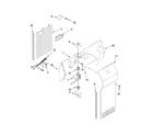 Kenmore 10658439700 air flow parts diagram