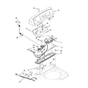 Kenmore Elite 11027032603 control panel parts diagram