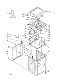 Top and cabinet parts