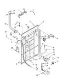 Rear panel parts