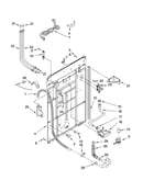 Rear panel parts