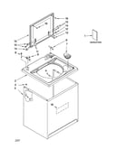 Top and cabinet parts
