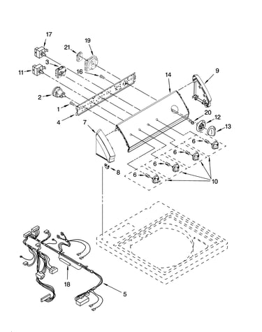Control panel parts