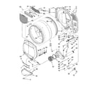 Kenmore Elite 11097872601 bulkhead parts diagram