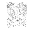 Kenmore Elite 11097892601 bulkhead parts diagram