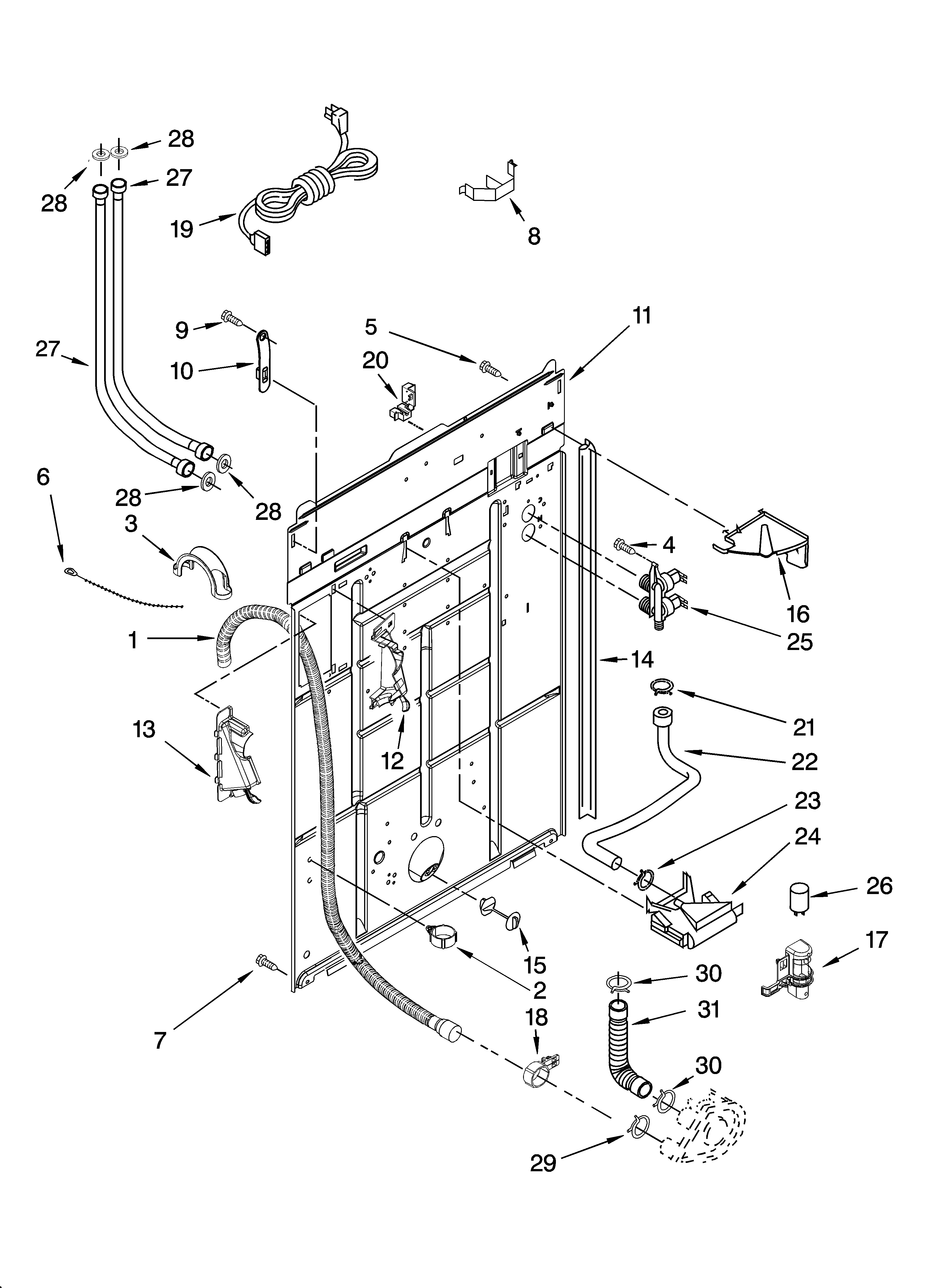 REAR PANEL PARTS