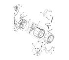 Kenmore 11047532602 tub and basket parts, optional parts (not included) diagram