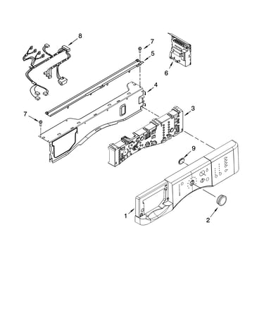 Control panel parts