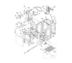 Kenmore Elite 11067052600 cabinet parts diagram