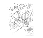 Kenmore Elite 11067062600 cabinet parts diagram