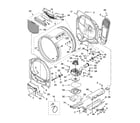Kenmore Elite 11067082600 bulkhead parts, optional parts (not included) diagram