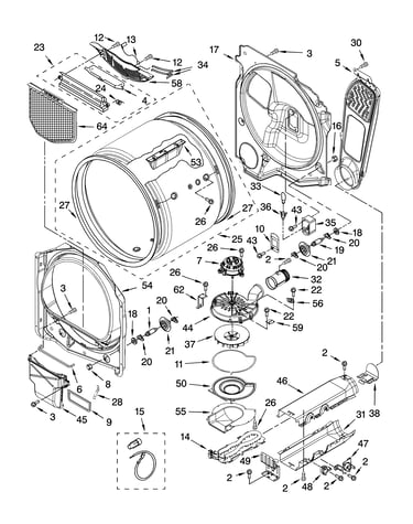Bulkhead parts, optional parts (not included)
