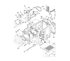 Kenmore Elite 11077082600 cabinet parts diagram
