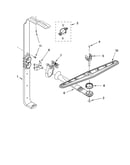 Upper wash and rinse parts