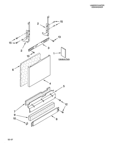 Door and panel parts