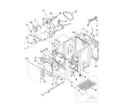 Kenmore Elite 11077052600 cabinet parts diagram