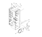 Kenmore 10657162700 refrigerator liner parts diagram