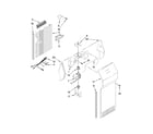 Kenmore 10657163700 air flow parts diagram