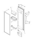 Refrigerator door parts