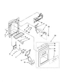 Dispenser front parts