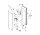 Kenmore Elite 10658162703 refrigerator door parts diagram
