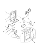 Dispenser front parts