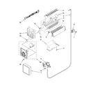 Kenmore Elite 10658179703 icemaker parts, optional parts (not included) diagram