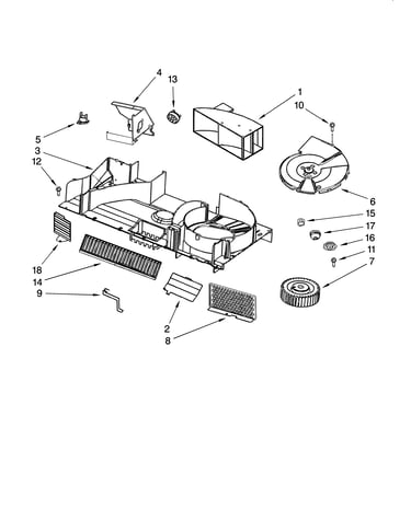 Air flow parts