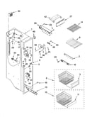 Freezer liner parts
