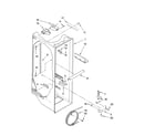 Kenmore 10656833604 refrigerator liner parts diagram
