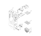 Kenmore 10656833604 freezer liner parts diagram