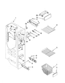 Freezer liner parts