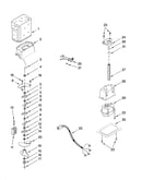 Motor and ice container parts