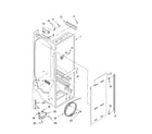 Kenmore Elite 10657453701 refrigerator liner parts diagram