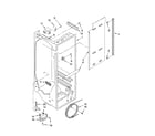 Kenmore Elite 10657716701 refrigerator liner parts diagram