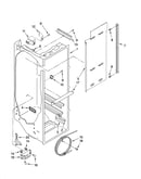 Refrigerator liner parts