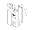 Kenmore Elite 10657712701 refrigerator door parts diagram