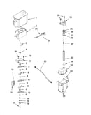 Motor and ice container parts