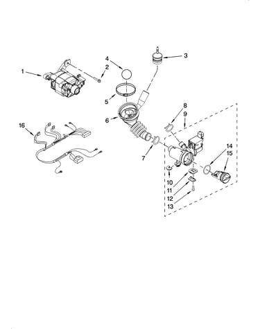 Pump and motor parts