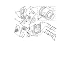 Kenmore 11067342700 bulkhead parts, optional parts (not included) diagram