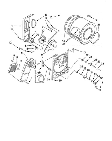 Bulkhead parts, optional parts (not included)